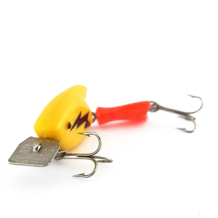 Atlantic Lures Flashtail Leurre, Jaune, 9g, Coulant, #9709