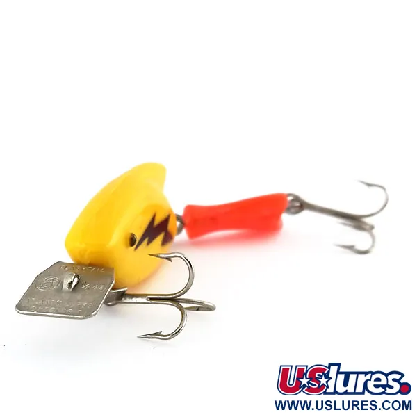 Atlantic Lures Flashtail Leurre, Jaune, 9g, Coulant, #9709