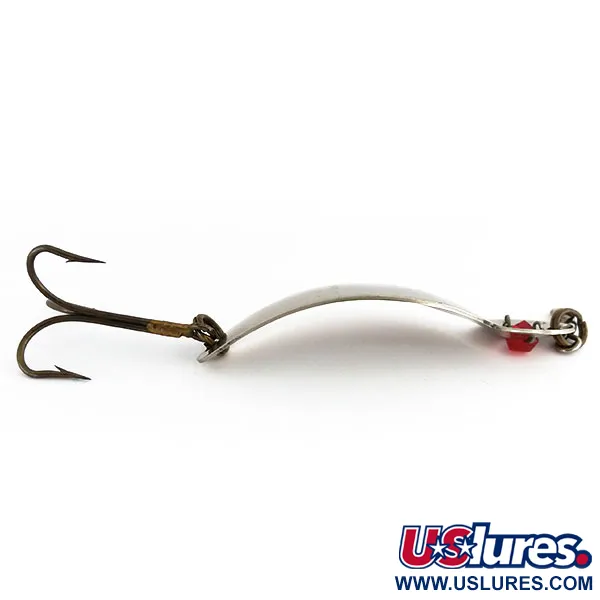 Gibbs One Eye Wiggler Cuillère, Nickel / Rouge, 28g, Vintage, #9725