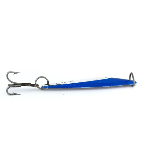 Luhr Jensen Yo-ho-ho Lura 1 Jig, Bleu / Blanc, 44g, Jig Vintage, #9728