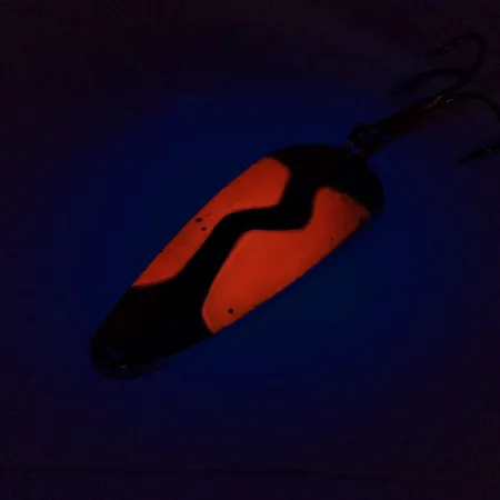 Acme Kamlooper Jumbo Cuillère, Or / Orange, 18g, UV-actif, #9773