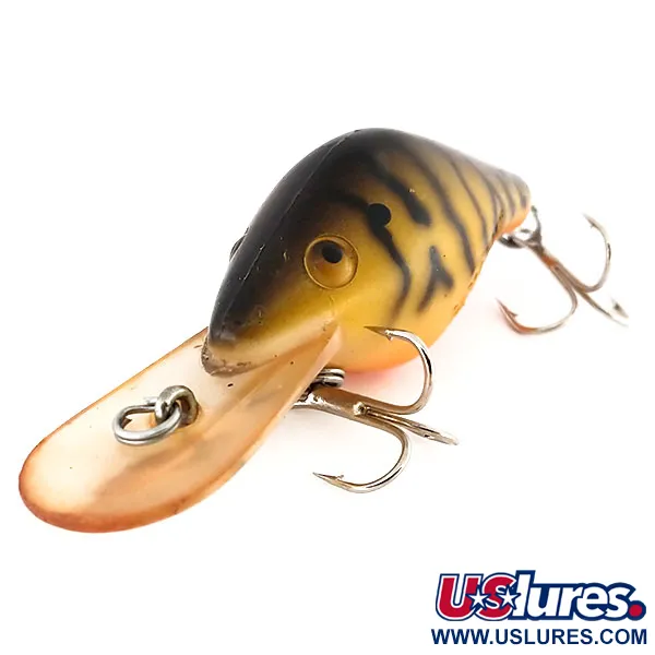 Mann's Razor Back Crankbait, Tiger, 14g, Plongeant, #9786