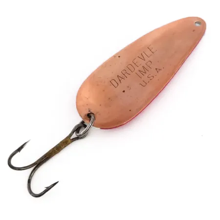 Eppinger Dardevle Imp Cuillère, Noir / Blanc / Cuivre, 11g, #9799