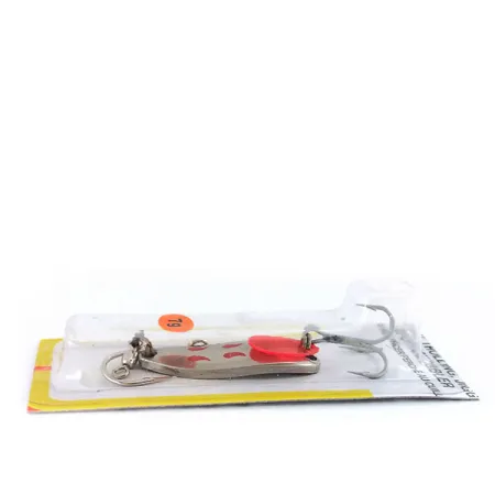 Luhr Jensen Krocodile Cuiller, Nickel/Fire Wing, 7g, nickelée, #1003-016-0200