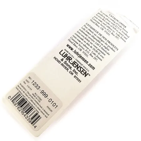 Luhr Jensen Lil' Kroc Cuillère, Nickel martelé, 14g, Stubby, #9806