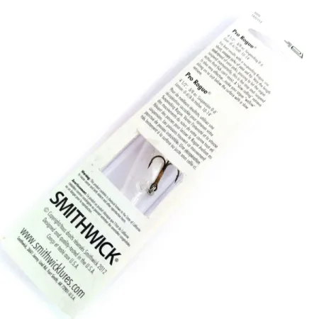 Smithwick Suspending Rattlin’ Rogue Jerkbait, Transparent/Blanc, #9808