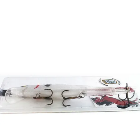Smithwick Suspending Rattlin’ Rogue Jerkbait, Transparent/Blanc, #9808