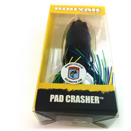 Booyah Pad Crasher Grenouille, Vert/Jaune, 14g, Hameçon Anti-herbe, #9810