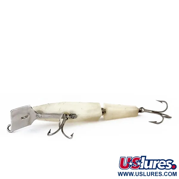 Diamond Jim Jointed Minnow Articulé, Perle, 7g, Bavette Métal, #9815