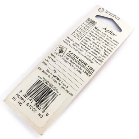 Mepps Aglia 1 Fluo UV Cuiller, Fluo, 3.5g, UV-réactif, #9817