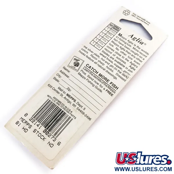 Mepps Aglia 1 Fluo UV Cuiller, Fluo, 3.5g, UV-réactif, #9817