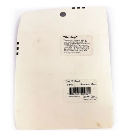 DUH!!! Head jig heads Kit, Olive / Rouge, 11g, Hameçon Offset, #9818