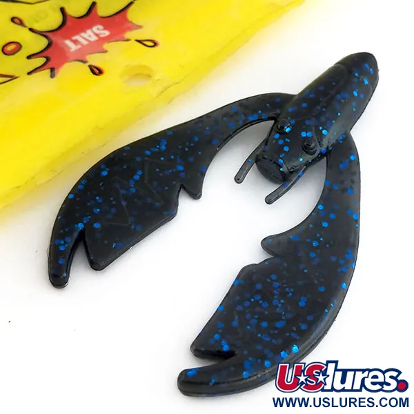 NetBait Paca Chunk Sr Leurre souple, Black Blue Flake, 7,5cm, Sel, #9821