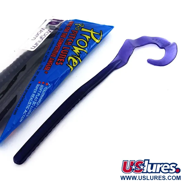 Prowler Magnum Worm Leurre souple, Violet, 20cm, Ribbon Tail, #9824