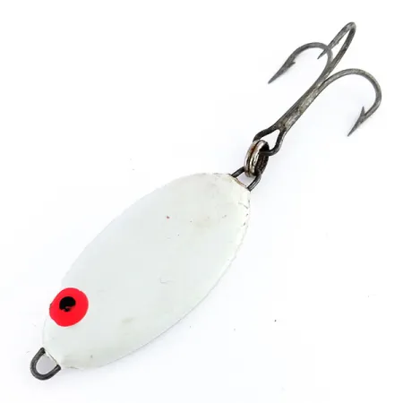 Bomber Slab Spoon Cuillère, Blanc / Rouge, 21g, Jigging, #9830