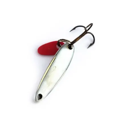 Bay de Noc Swedish Pimple Cuillère, Blanc, 2g, Palette rouge, #9833