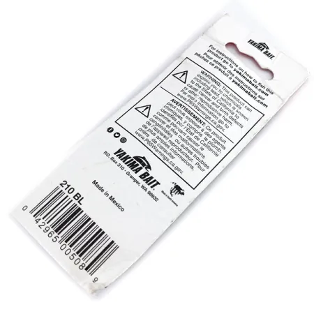 Cuiller Worden’s Original Rooster Tail, Nickel/Noir, 4.7g, #9836