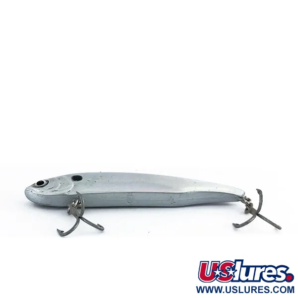 YO-ZURI Crystal VIBE Leurre Vibration, Argent/Bleu, 12g, Lipless, #9843