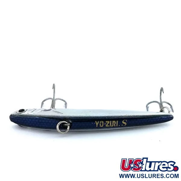 YO-ZURI Crystal VIBE Leurre Vibration, Argent/Bleu, 12g, Lipless, #9843