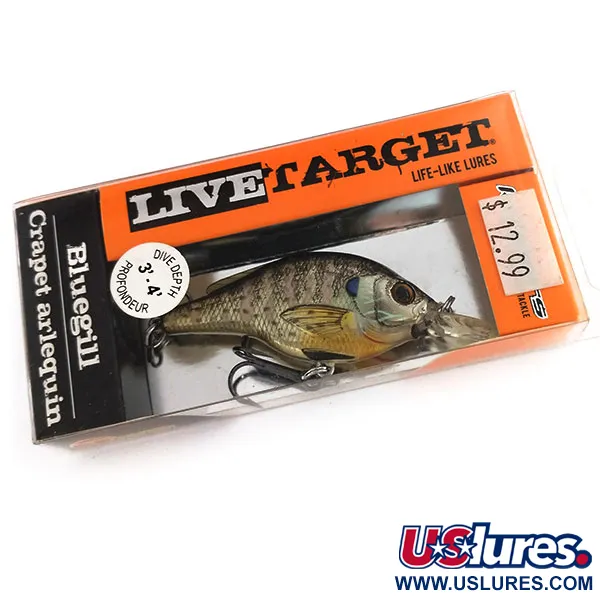 Live Target Koppers BlueGill Poisson Nageur, Crapiet Arlequin, 7g, #9844