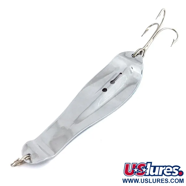 Bayou Special Cuiller Ondulante, Nickel, 17g, Bande Rouge, #9847