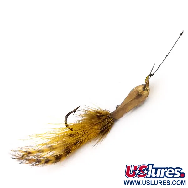 South Bend Dart-Oreno Cuillère, Laiton, 21g, Queue Plumes, #9848