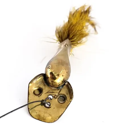 South Bend Dart-Oreno Cuillère, Laiton, 21g, Queue Plumes, #9848