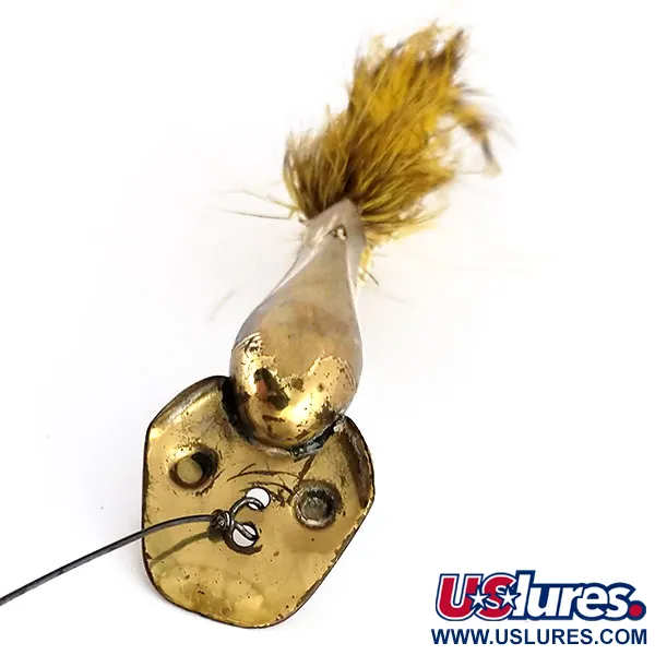 South Bend Dart-Oreno Cuillère, Laiton, 21g, Queue Plumes, #9848