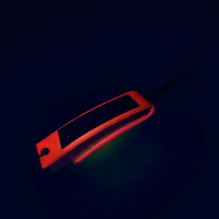 South Bend Super-Duper 506 UV Cuillère, Orange, 7g, UV, #9851