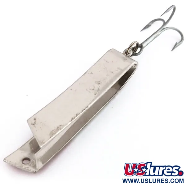 Luhr Jensen Super-Duper 509 Cuillère, Nickel/Rouge, 11g, Forme U, #9852