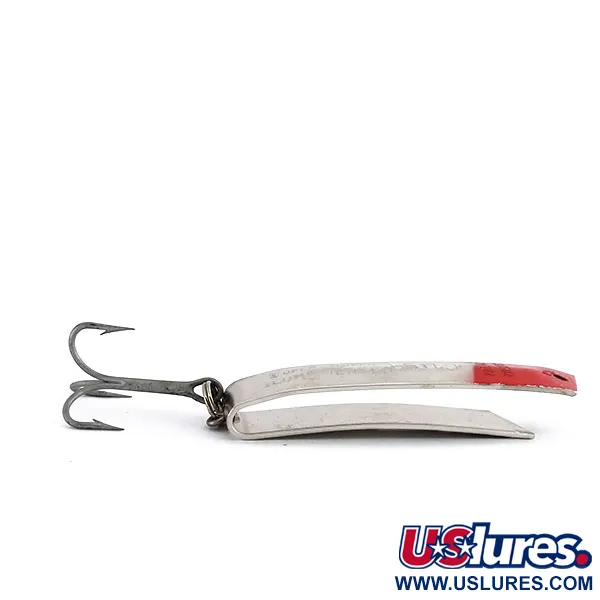 Luhr Jensen Super-Duper 509 Cuillère, Nickel/Rouge, 11g, Forme U, #9852