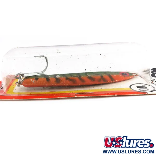 Luhr Jensen Nordic #60 Jig à lancer, Metal Tiger, 56g, Vintage, #9855
