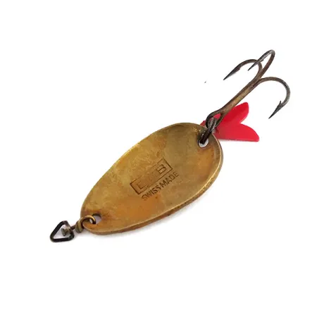 EGB Swiss made Cuillère, Laiton, 4g, Martelée main, #9857