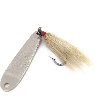 Acme Trophy Cuillère, Nickel Martelé, 60g, Hameçon Emplumé, #9863