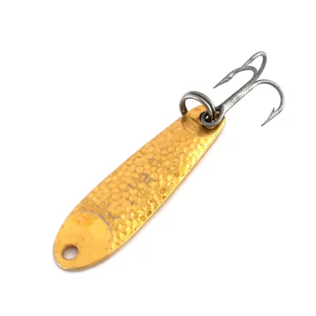 Cabela's Cuiller Ondulante, Gold, 4.5g, Texture martelée, #9864