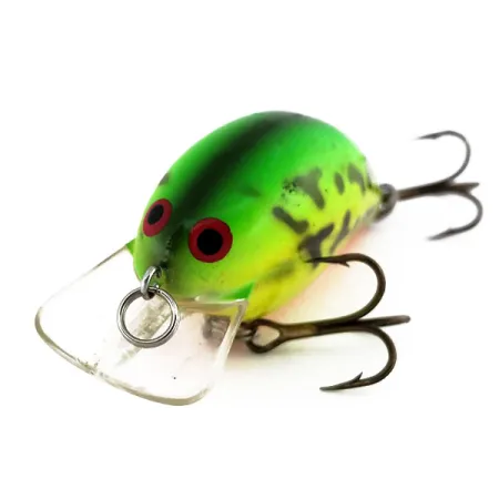 Bandit Rackit Squarebill UV Crankbait, Fire Tiger, 7g, UV-actif, #9869