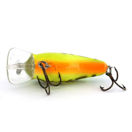 Bandit Rackit Squarebill UV Crankbait, Fire Tiger, 7g, UV-actif, #9869