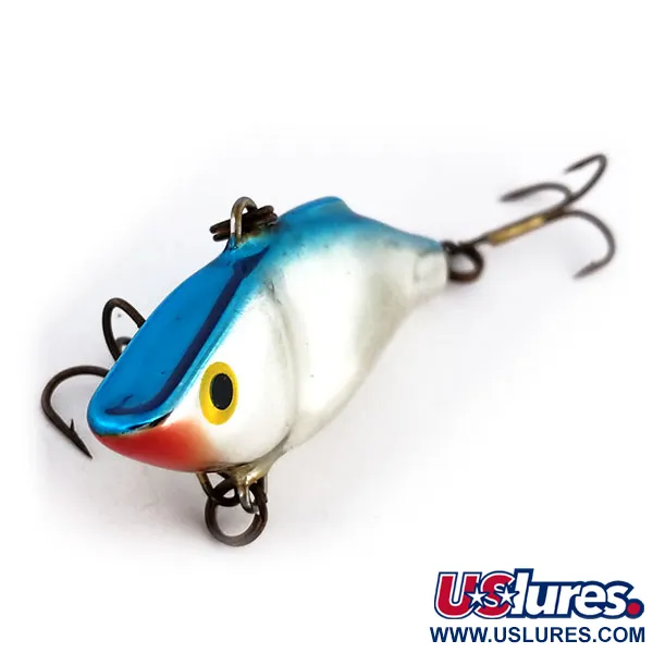 Rapala Rattl'n RAP Leurre Coulant, Chrome Bleu, 11g, Bruitage, #9872