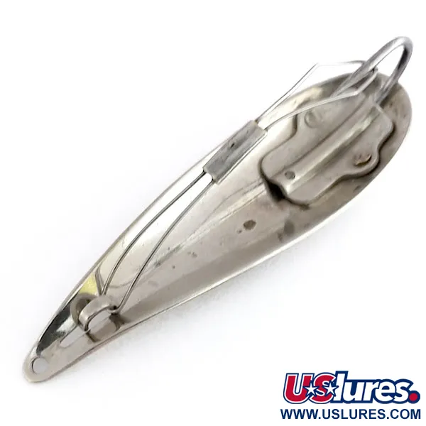 Weedless Larson Bait Fishtrap Cuillère, Nickel, 8,5g, Anti-herbe, #9878