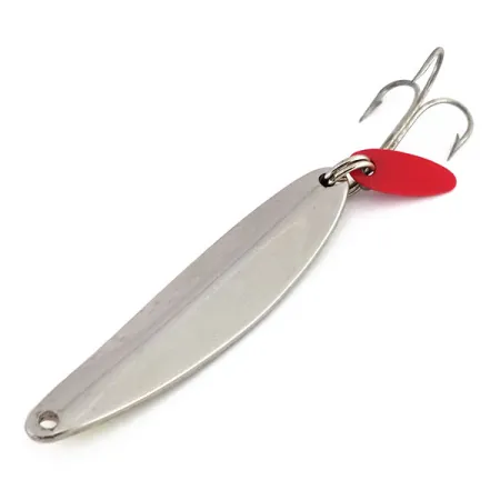 Bay de Noc Swedish Pimple Cuillère, Nickel/Chartreuse, 14g, #9882