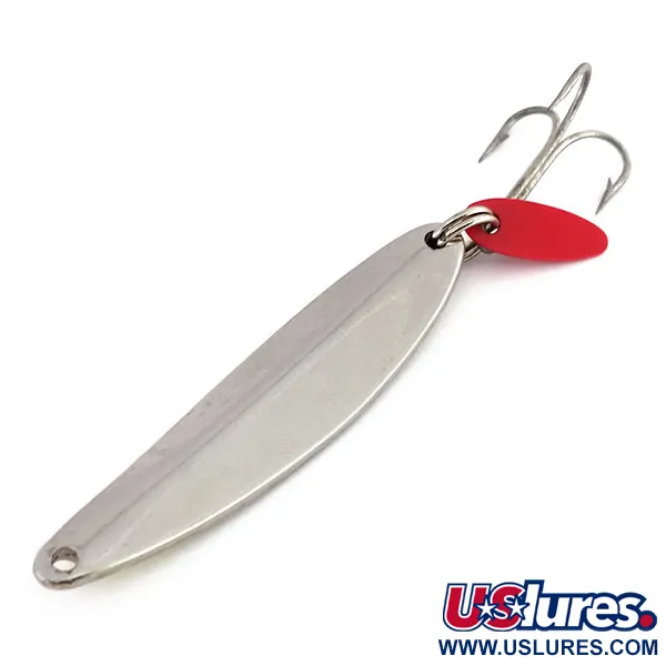 Bay de Noc Swedish Pimple Cuillère, Nickel/Chartreuse, 14g, #9882