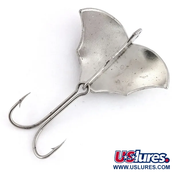 Prescott Spinner Baby Bat Cuiller, Nickel, 14g, Vintage, #9883