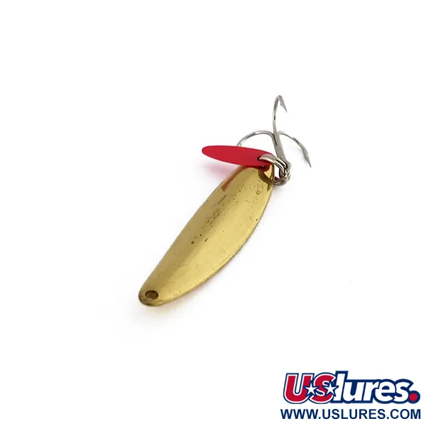 Bay de Noc Swedish pimple Cuillère Verticale, Laiton/Rouge, 14g, #9902