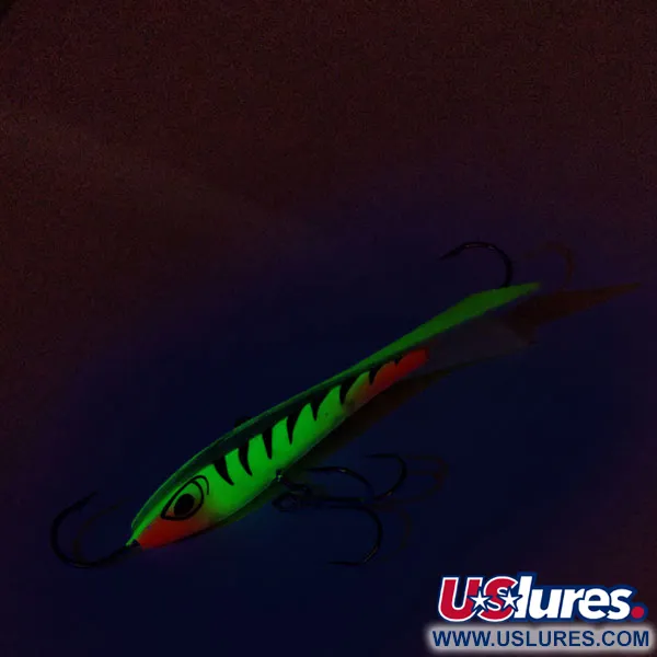 Rapala Snap Rap 8 Jig Vertical, Jaune/Noir/Rouge, 21g, Aile Queue, #9905