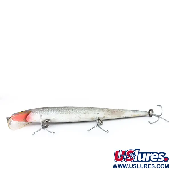 Rebel Floating Minnow F14 Poisson-nageur, Argenté, 14g, Flottant, #9908