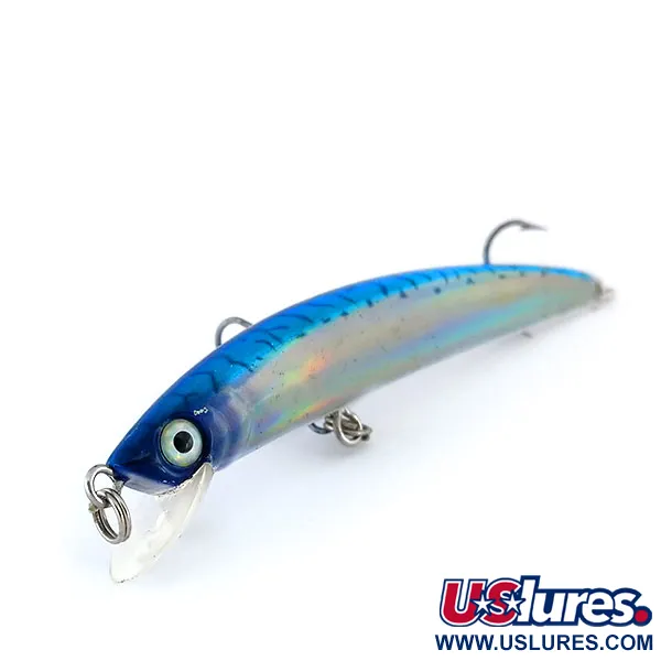 Yo-Zuri Crystal Minnow (F) Poisson Nageur, Blue/Silver, 7.5g, #9913