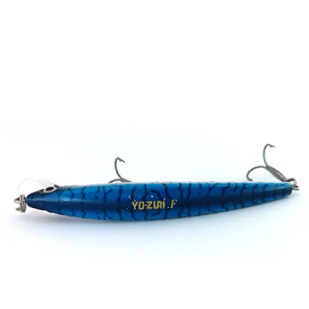 Yo-Zuri Crystal Minnow (F) Poisson Nageur, Blue/Silver, 7.5g, #9913