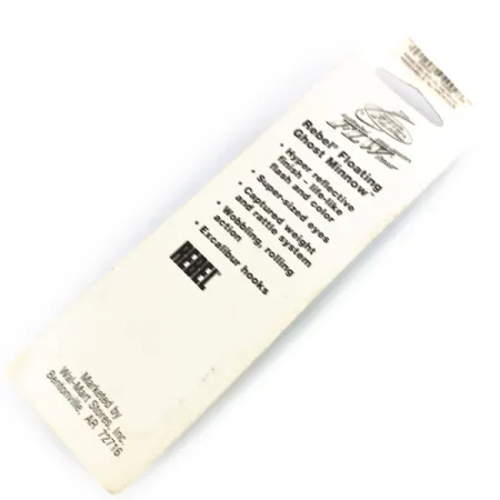 Rebel Floater Ghost Minnow Poisson Nageur, Ghost, 7g, Bruiteur, #9919