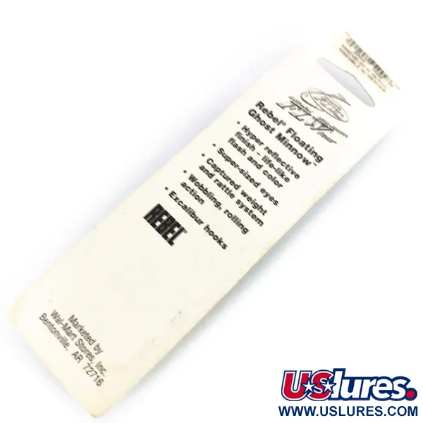 Rebel Floater Ghost Minnow Poisson Nageur, Ghost, 7g, Bruiteur, #9919