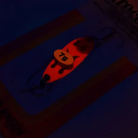 Luhr Jensen Krocodile Cuillère, Rouge/Noir, 7g, Vintage, #9921